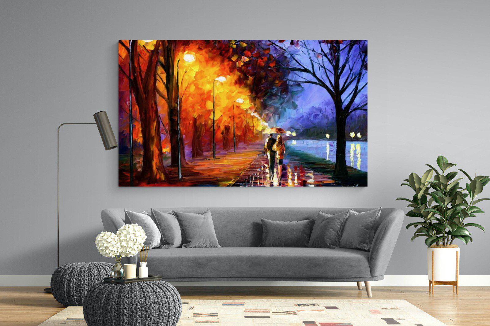 Alley By The Lake-Wall_Art-220 x 130cm-Mounted Canvas-No Frame-Pixalot