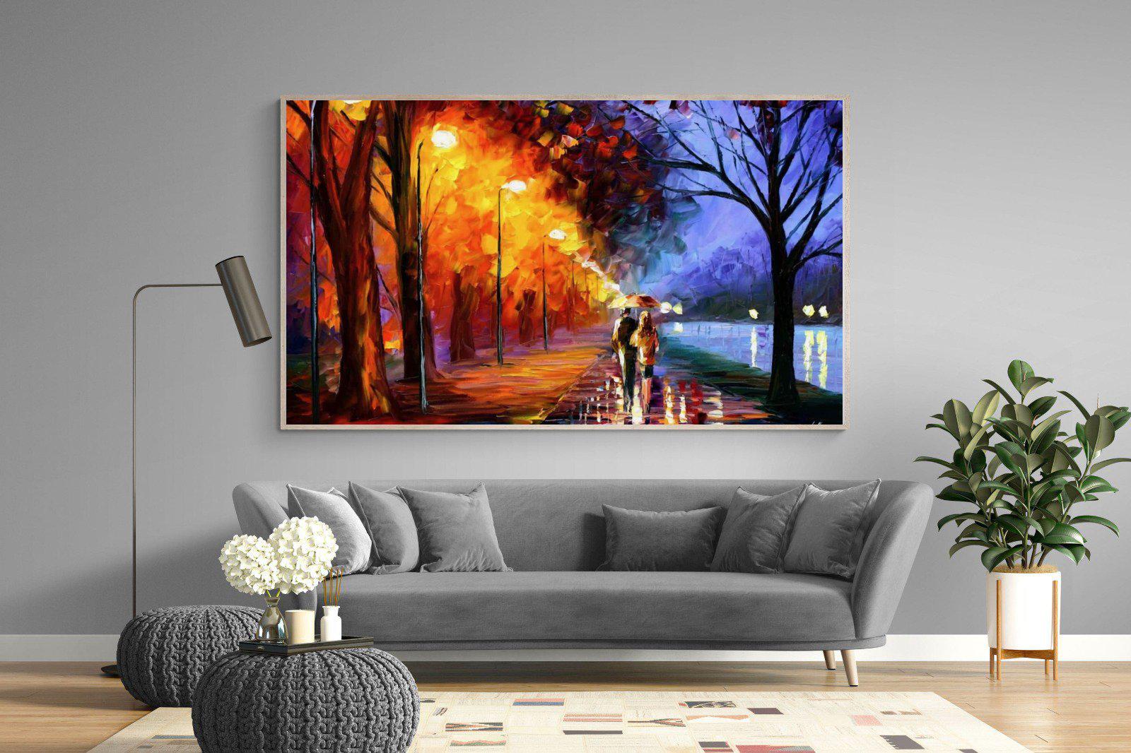 Alley By The Lake-Wall_Art-220 x 130cm-Mounted Canvas-Wood-Pixalot