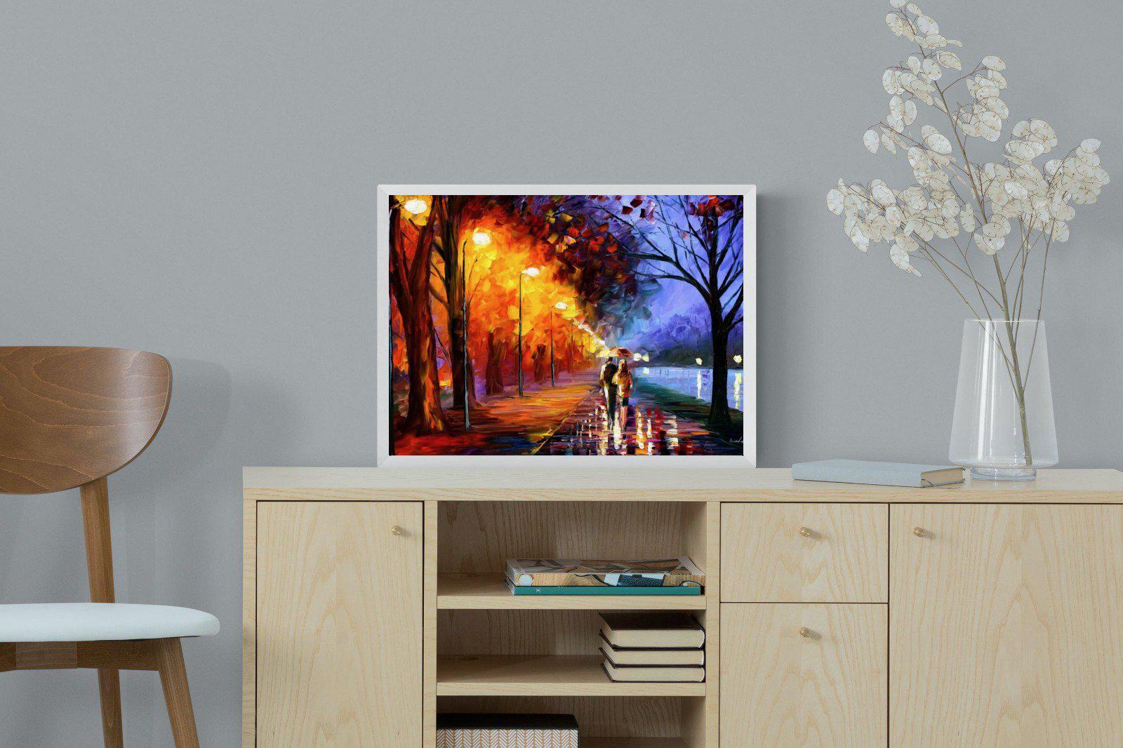 Alley By The Lake-Wall_Art-60 x 45cm-Mounted Canvas-White-Pixalot
