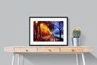 Alley By The Lake-Wall_Art-80 x 60cm-Framed Print-Black-Pixalot