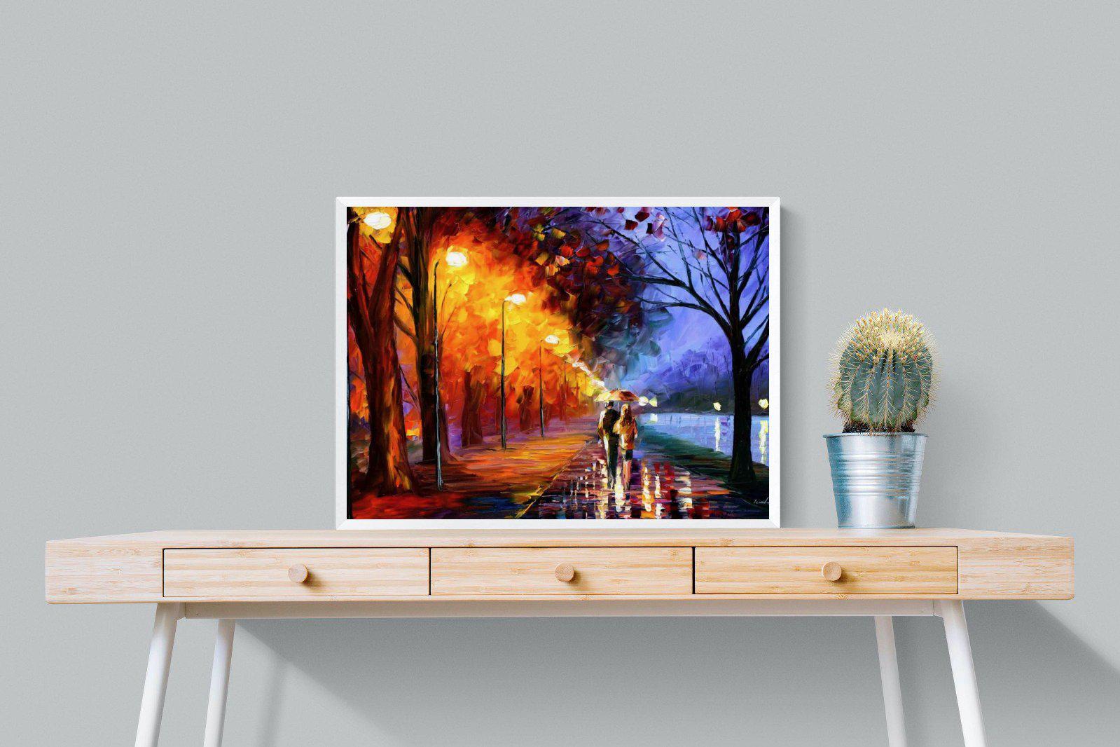 Alley By The Lake-Wall_Art-80 x 60cm-Mounted Canvas-White-Pixalot