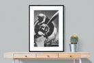 Allied Forces-Wall_Art-75 x 100cm-Framed Print-Black-Pixalot
