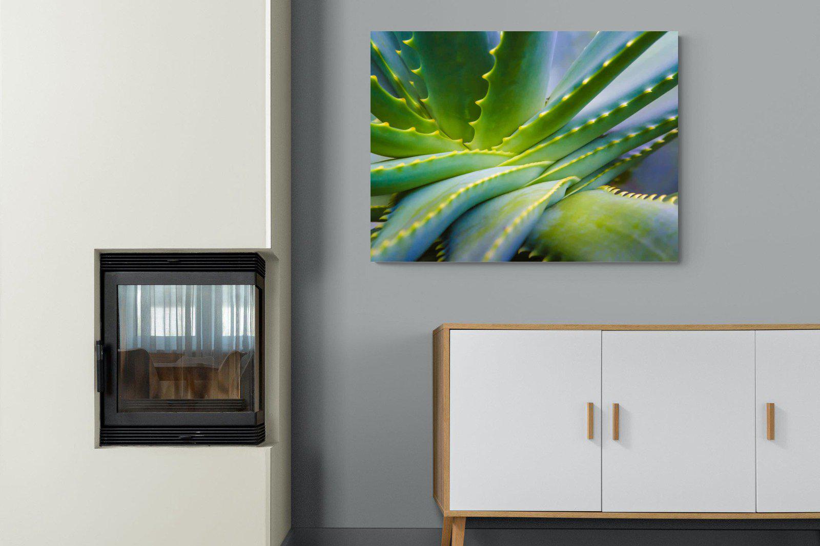 Aloe Vera-Wall_Art-100 x 75cm-Mounted Canvas-No Frame-Pixalot