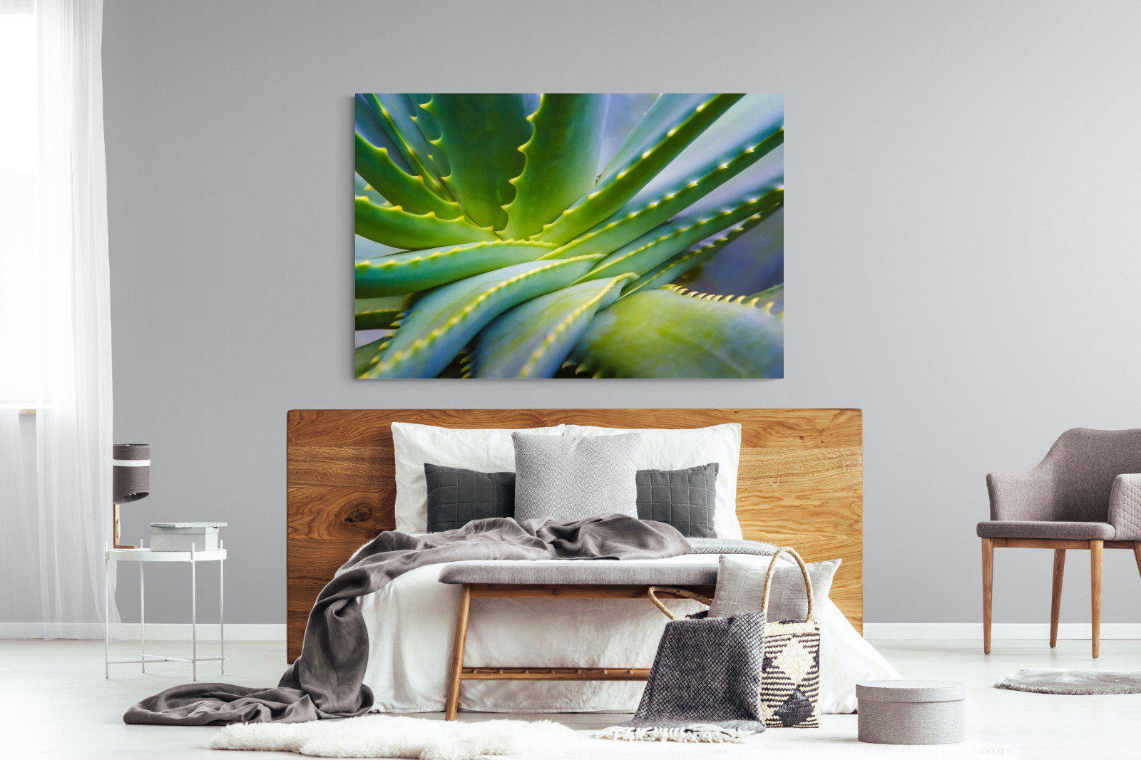 Aloe Vera-Wall_Art-150 x 100cm-Mounted Canvas-No Frame-Pixalot