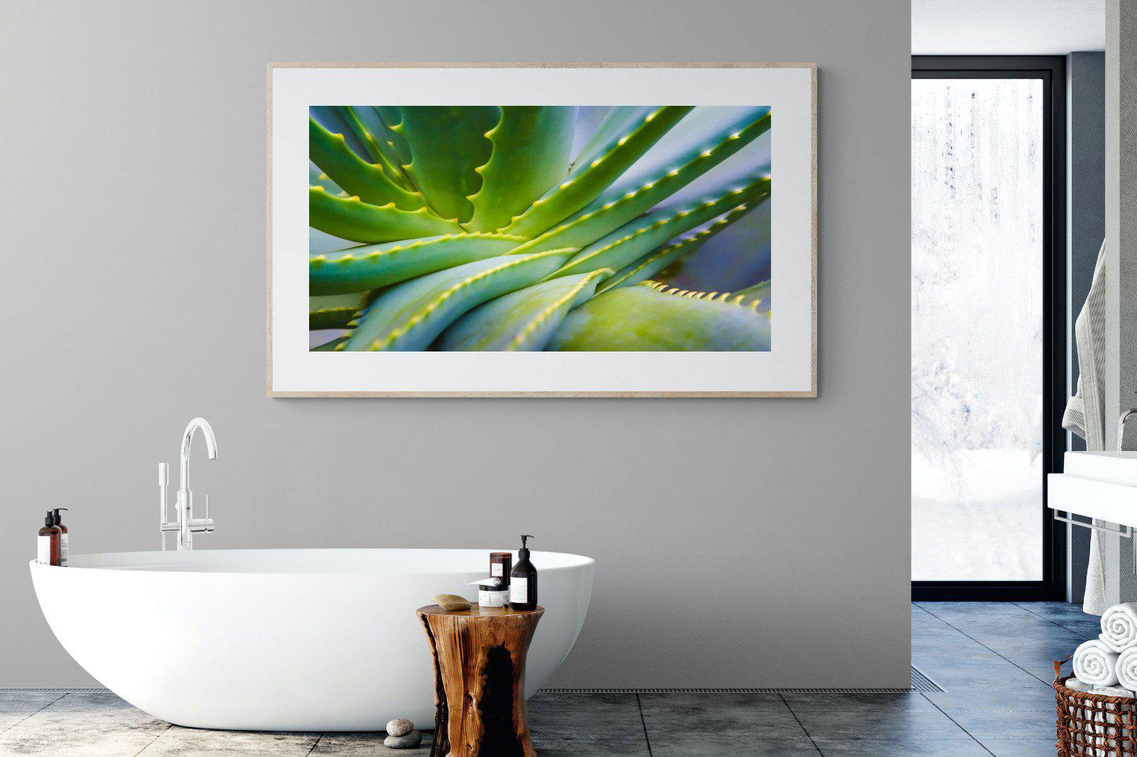 Aloe Vera-Wall_Art-180 x 110cm-Framed Print-Wood-Pixalot