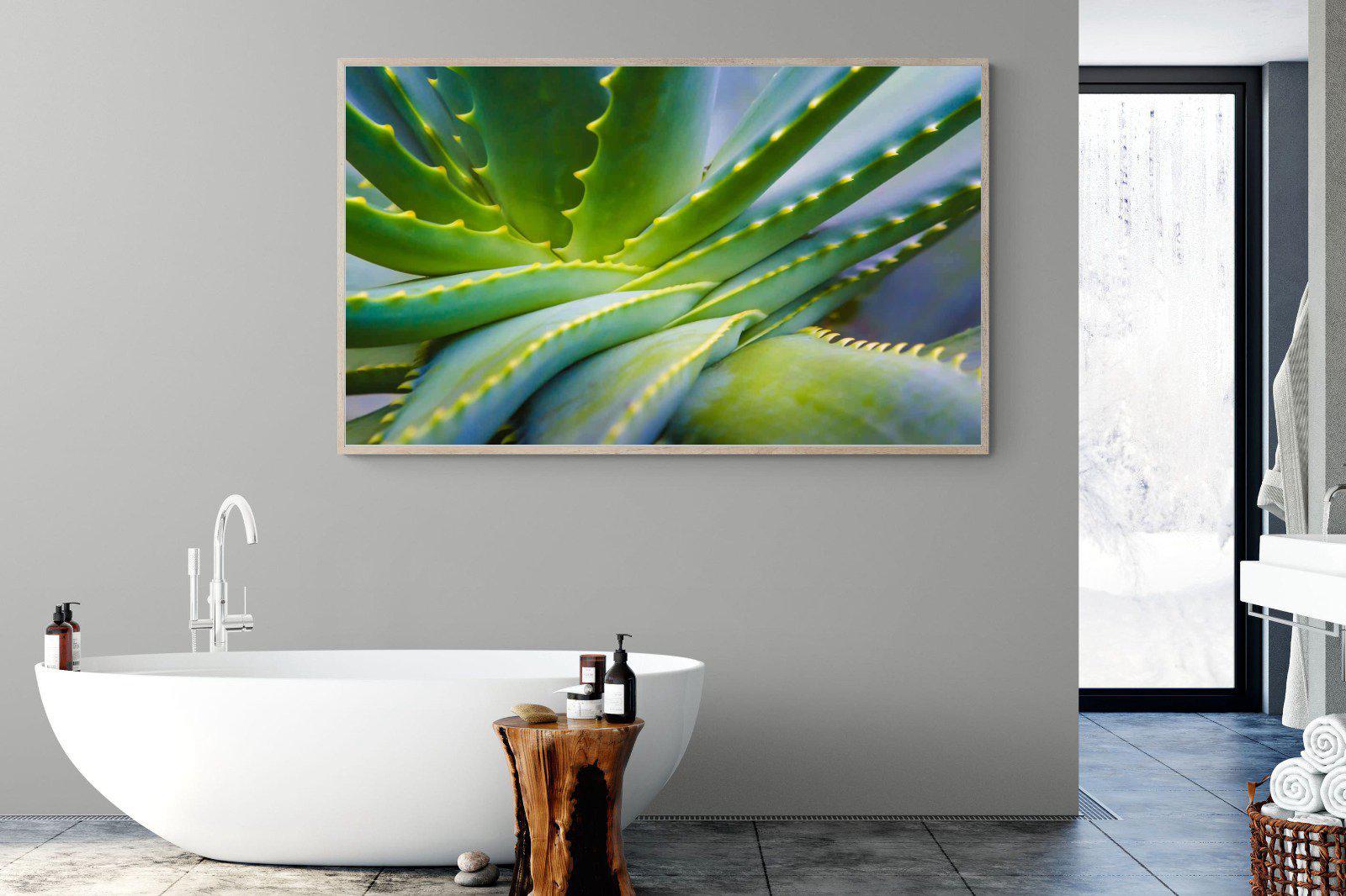 Aloe Vera-Wall_Art-180 x 110cm-Mounted Canvas-Wood-Pixalot