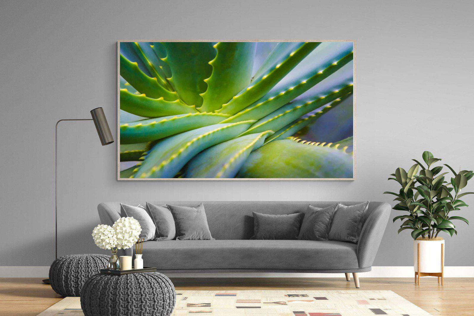 Aloe Vera-Wall_Art-220 x 130cm-Mounted Canvas-Wood-Pixalot