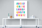 Alphabet-Wall_Art-90 x 120cm-Mounted Canvas-No Frame-Pixalot
