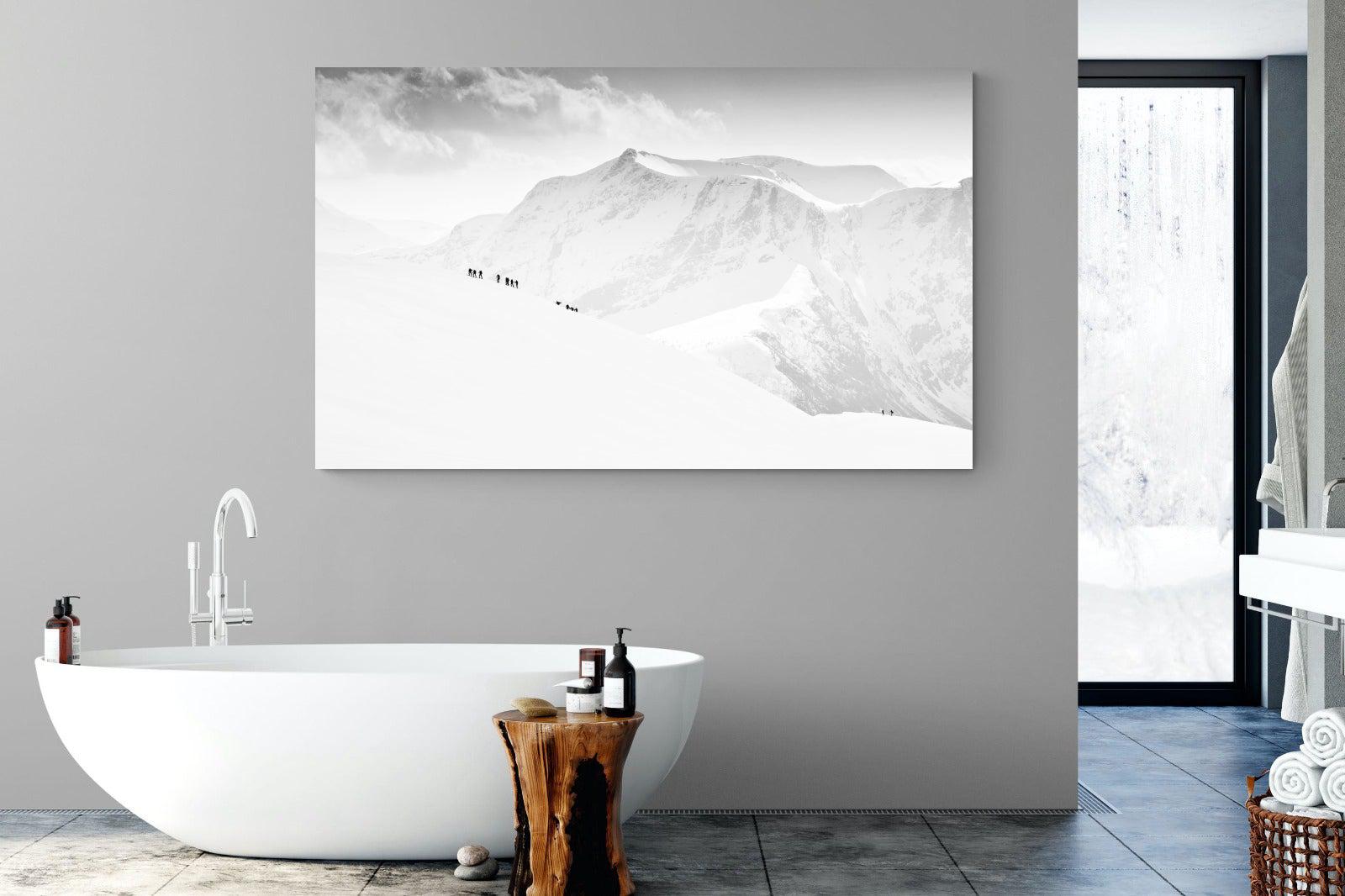 Alpinists-Wall_Art-180 x 110cm-Mounted Canvas-No Frame-Pixalot