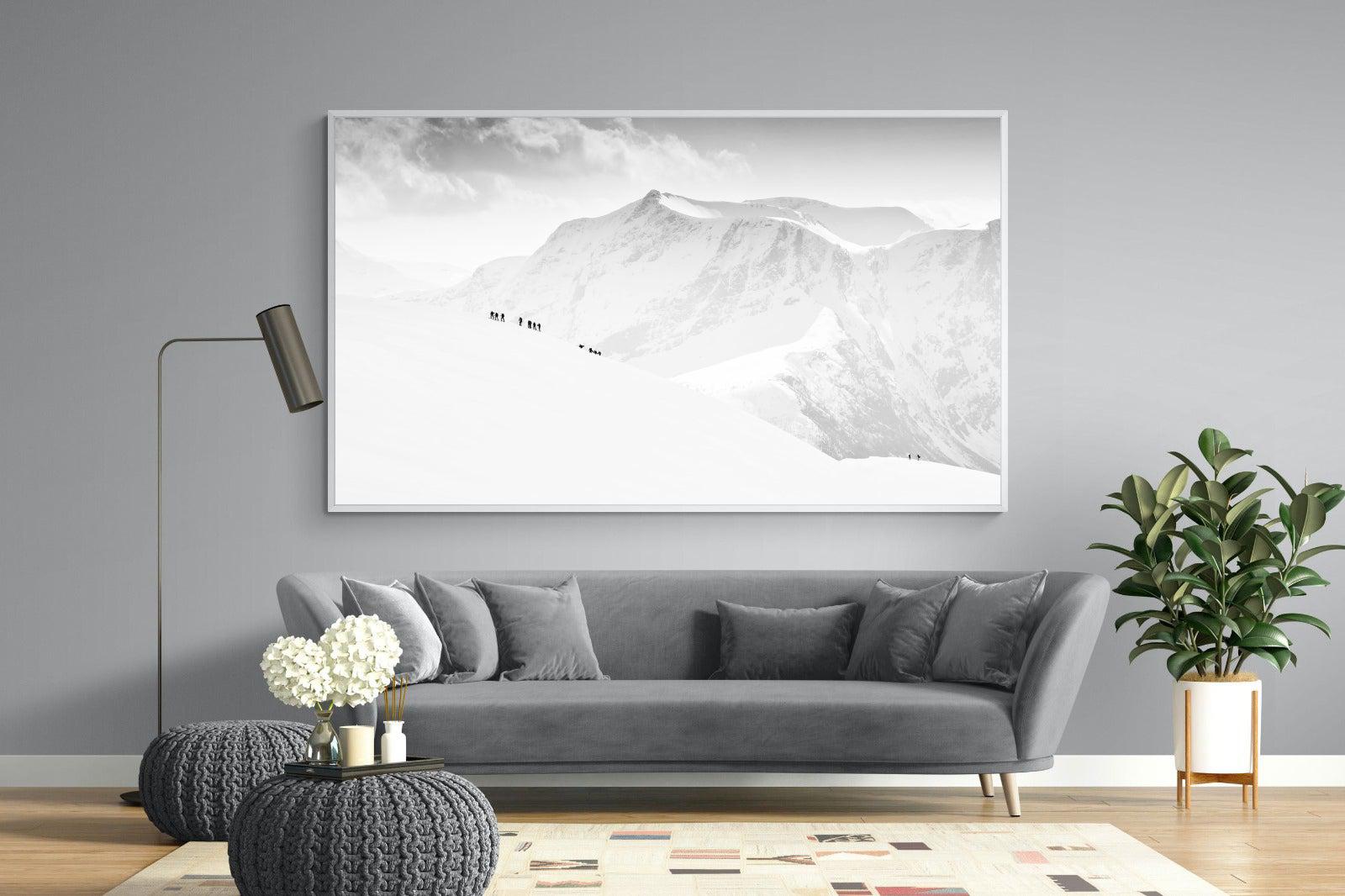 Alpinists-Wall_Art-220 x 130cm-Mounted Canvas-White-Pixalot