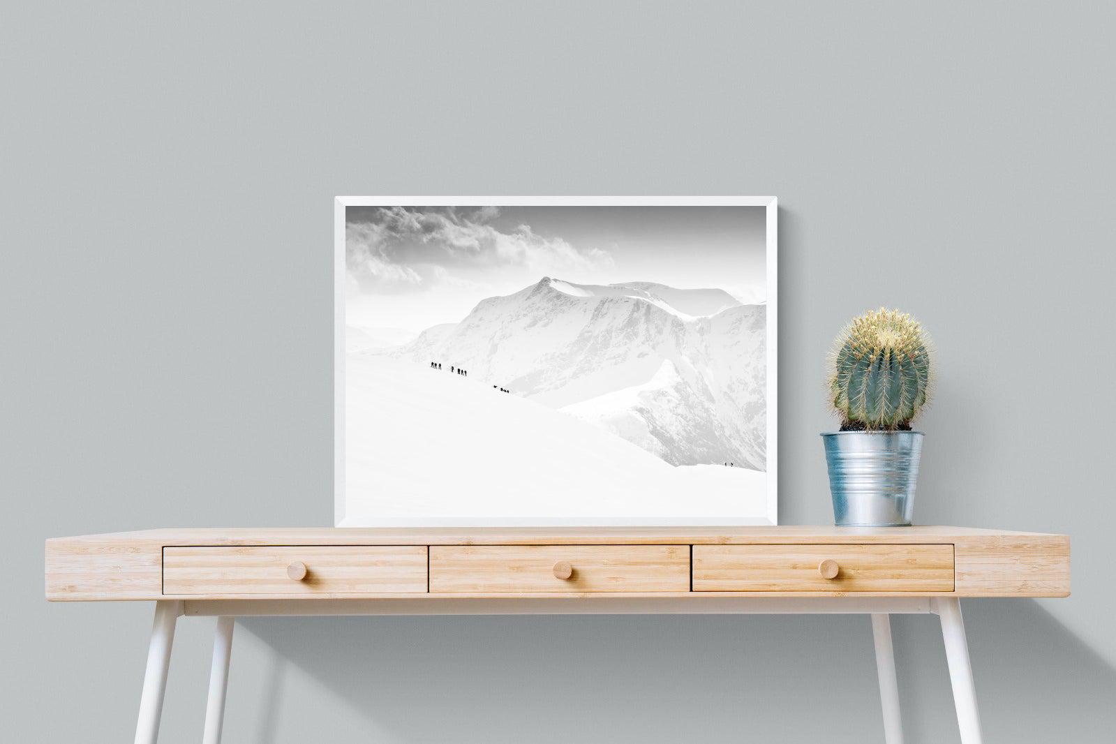 Alpinists-Wall_Art-80 x 60cm-Mounted Canvas-White-Pixalot