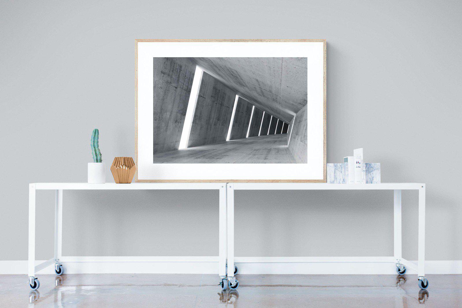Angles-Wall_Art-120 x 90cm-Framed Print-Wood-Pixalot