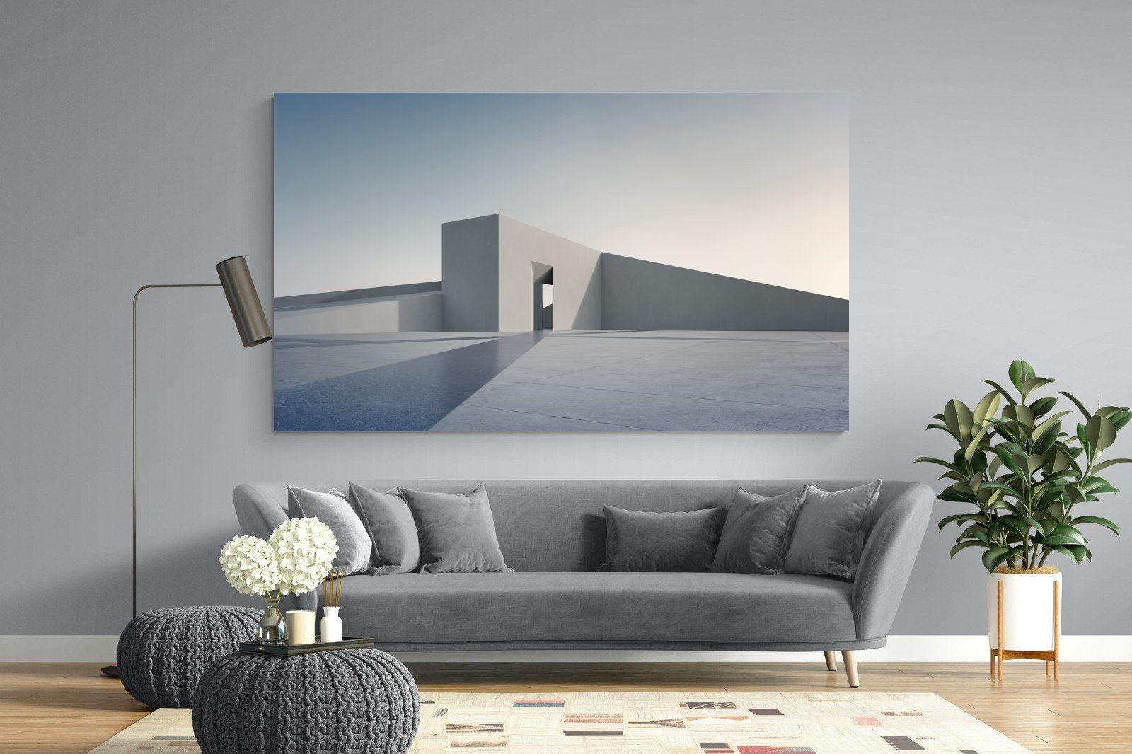 Angular-Wall_Art-220 x 130cm-Mounted Canvas-No Frame-Pixalot