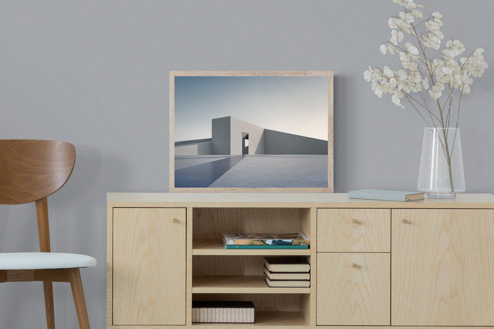 Angular-Wall_Art-60 x 45cm-Mounted Canvas-Wood-Pixalot