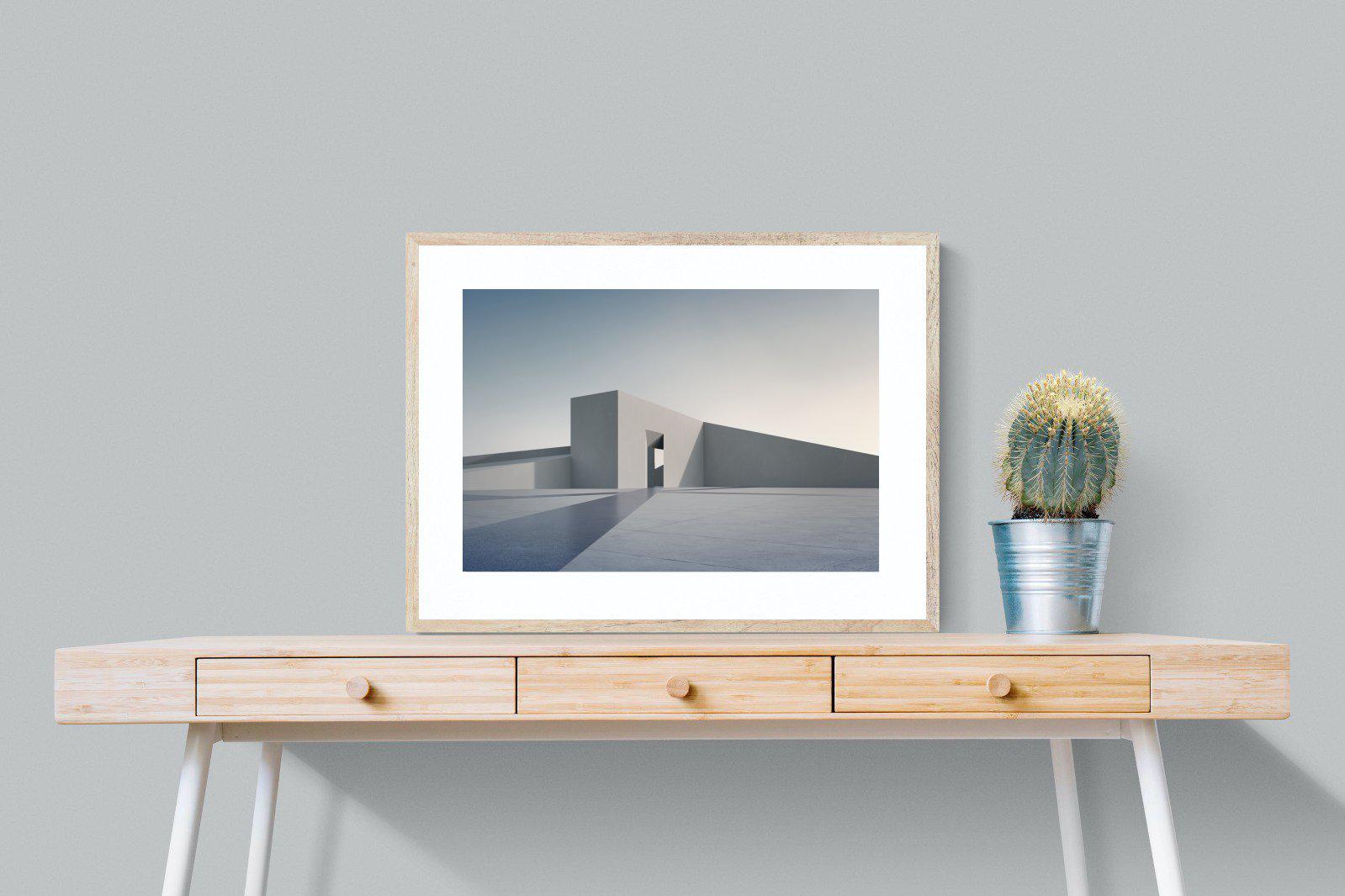 Angular-Wall_Art-80 x 60cm-Framed Print-Wood-Pixalot