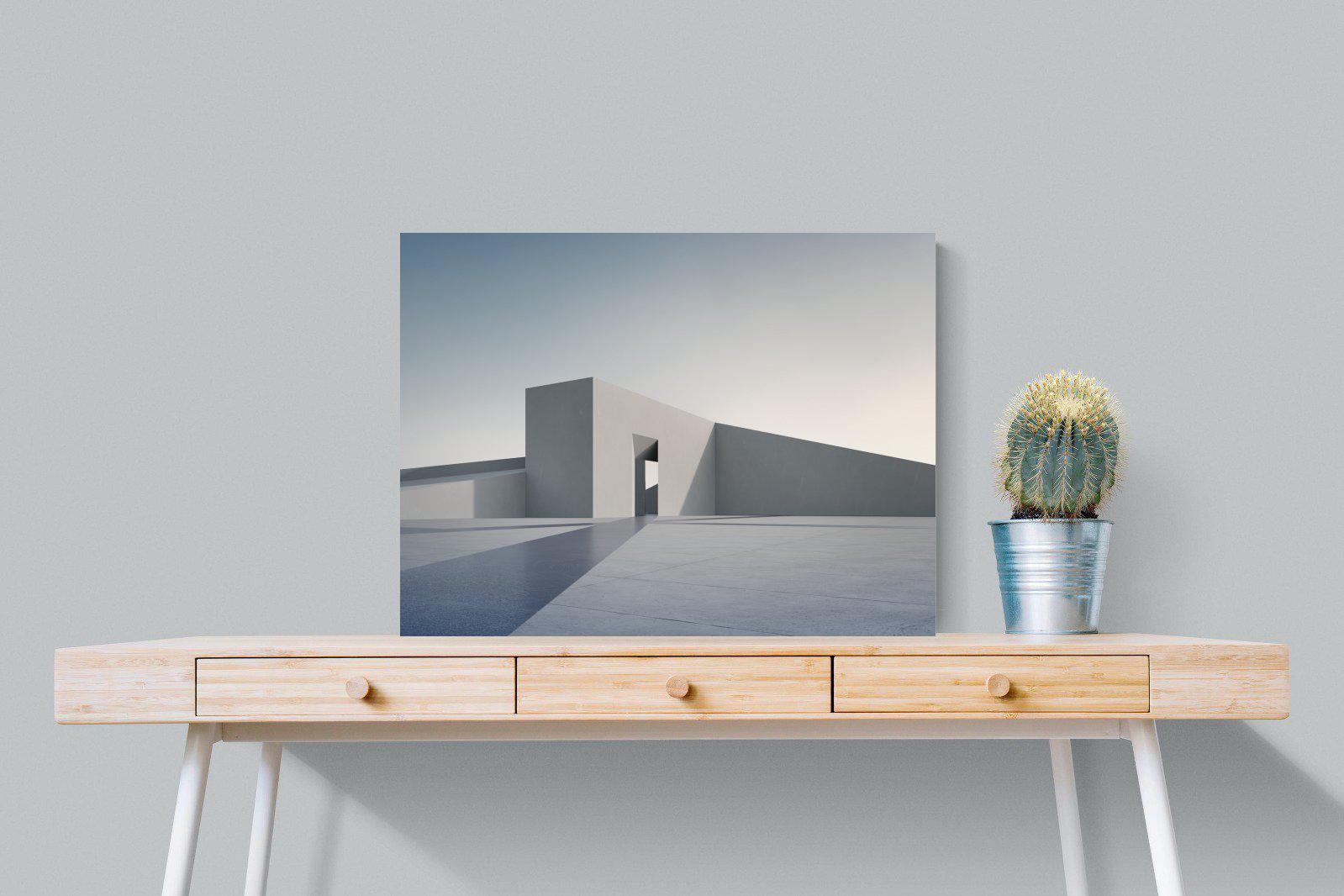 Angular-Wall_Art-80 x 60cm-Mounted Canvas-No Frame-Pixalot