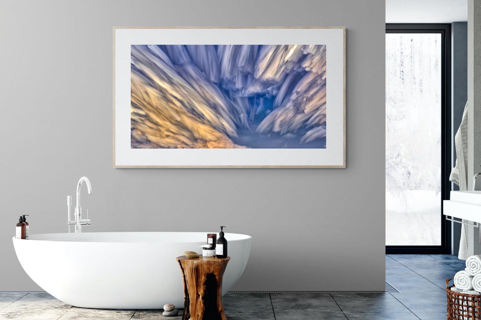 Approaching Storm-Wall_Art-180 x 110cm-Framed Print-Wood-Pixalot