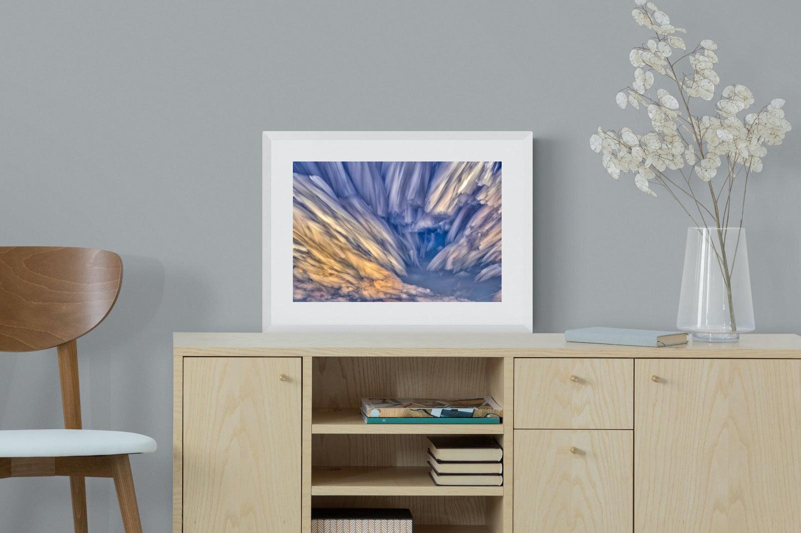 Approaching Storm-Wall_Art-60 x 45cm-Framed Print-White-Pixalot