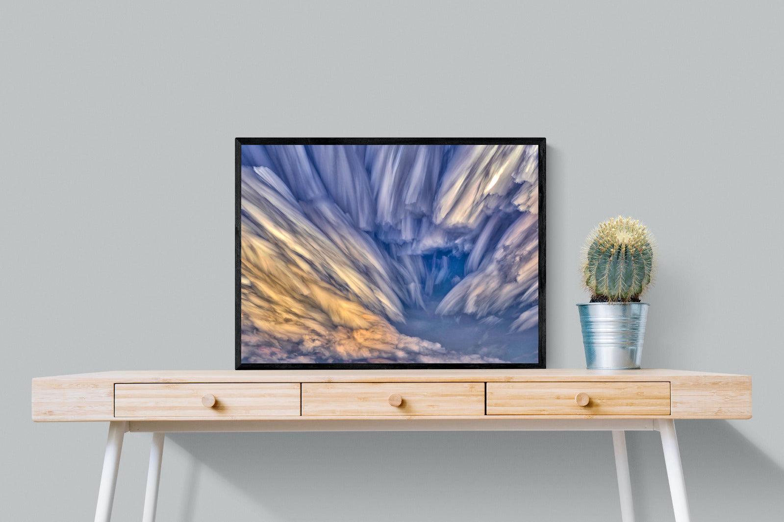 Approaching Storm-Wall_Art-80 x 60cm-Mounted Canvas-Black-Pixalot