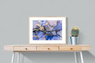 Aqua Gold-Wall_Art-80 x 60cm-Framed Print-Wood-Pixalot