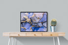 Aqua Gold-Wall_Art-80 x 60cm-Mounted Canvas-Black-Pixalot