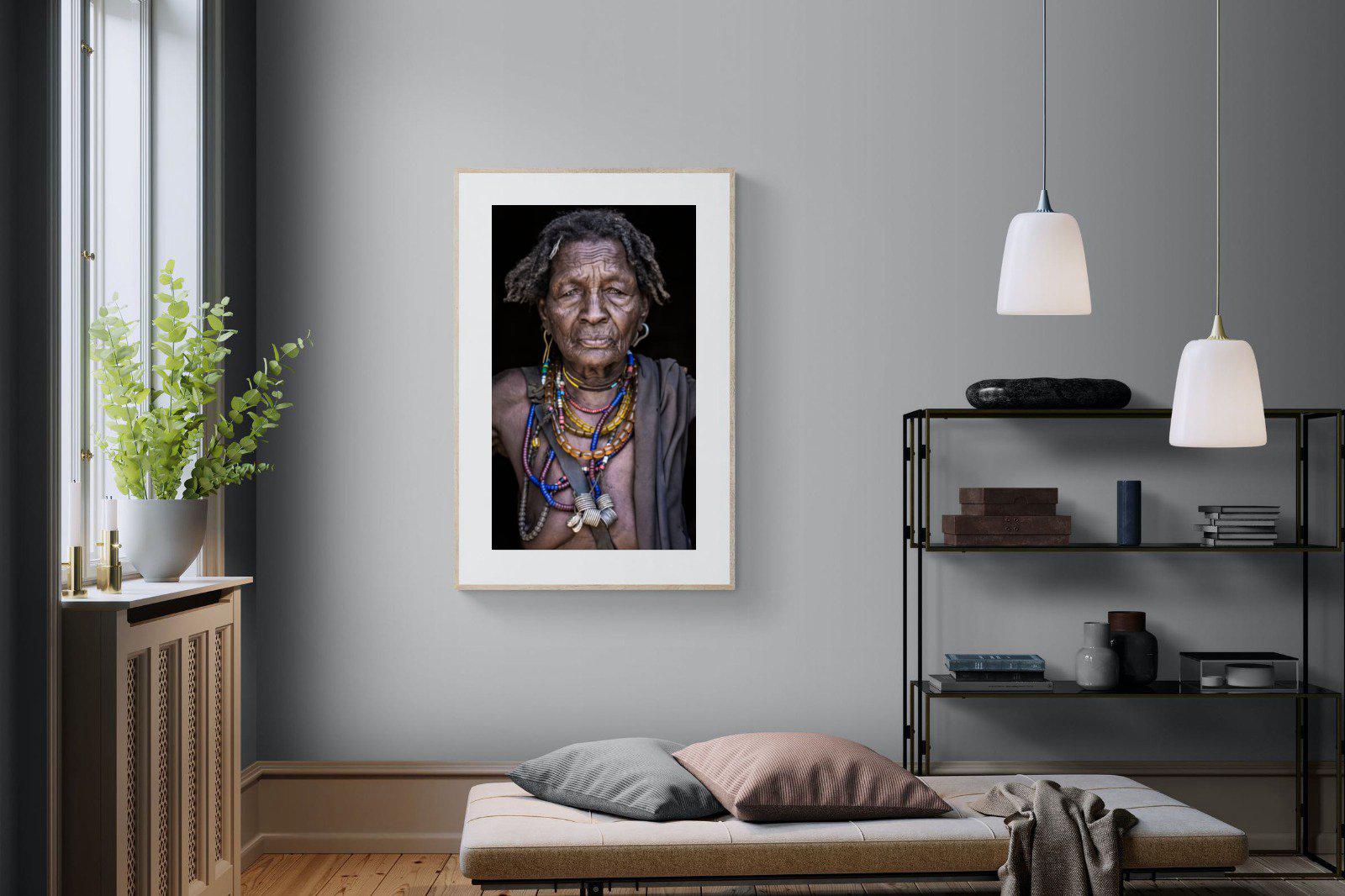 Arbore Tribe-Wall_Art-100 x 150cm-Framed Print-Wood-Pixalot