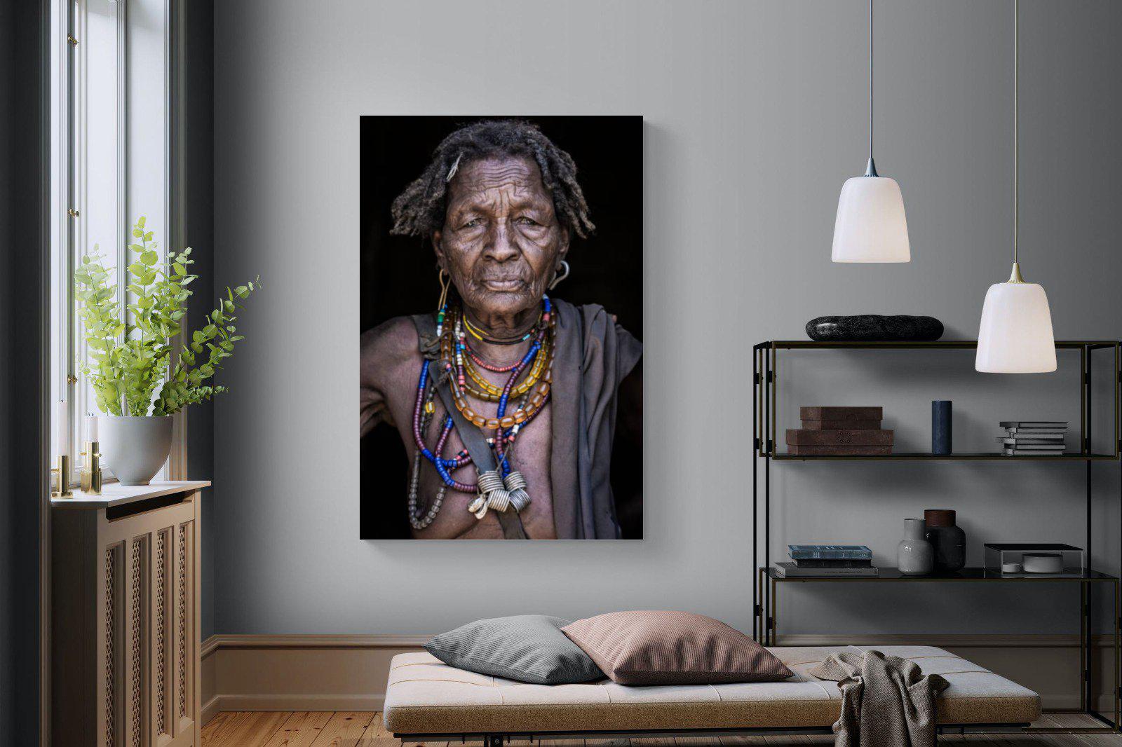 Arbore Tribe-Wall_Art-120 x 180cm-Mounted Canvas-No Frame-Pixalot