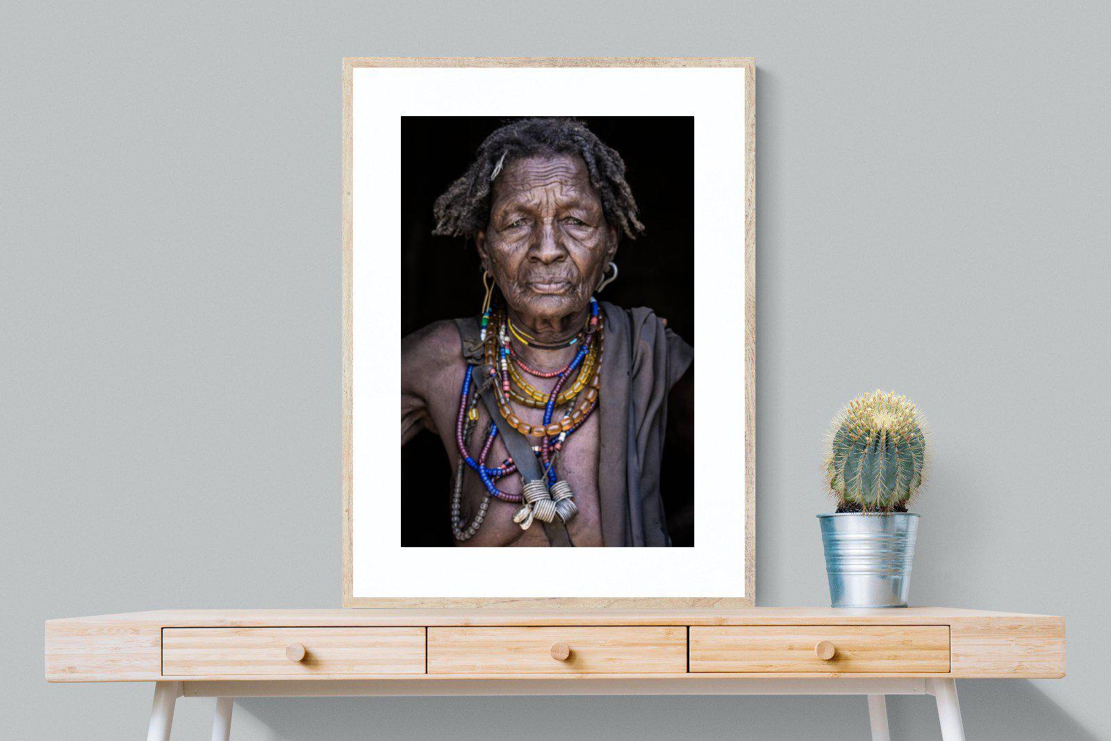Arbore Tribe-Wall_Art-75 x 100cm-Framed Print-Wood-Pixalot