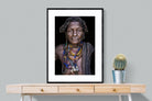 Arbore Tribe-Wall_Art-75 x 100cm-Framed Print-Black-Pixalot