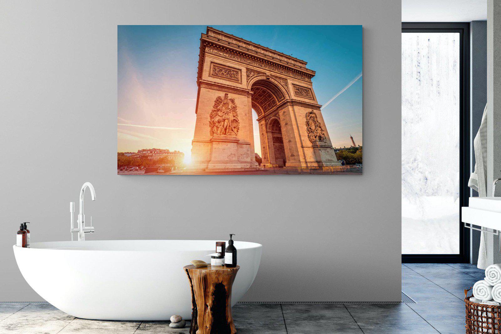 Arc de Triomphe-Wall_Art-180 x 110cm-Mounted Canvas-No Frame-Pixalot