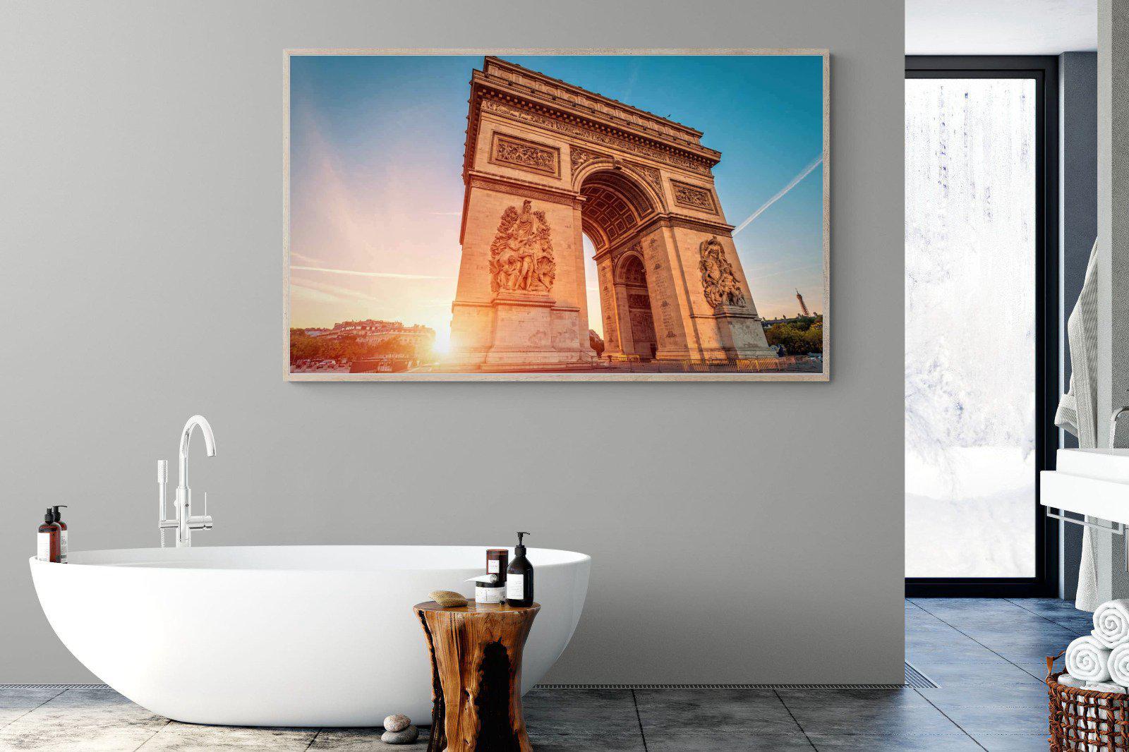 Arc de Triomphe-Wall_Art-180 x 110cm-Mounted Canvas-Wood-Pixalot