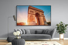 Arc de Triomphe-Wall_Art-220 x 130cm-Mounted Canvas-Black-Pixalot