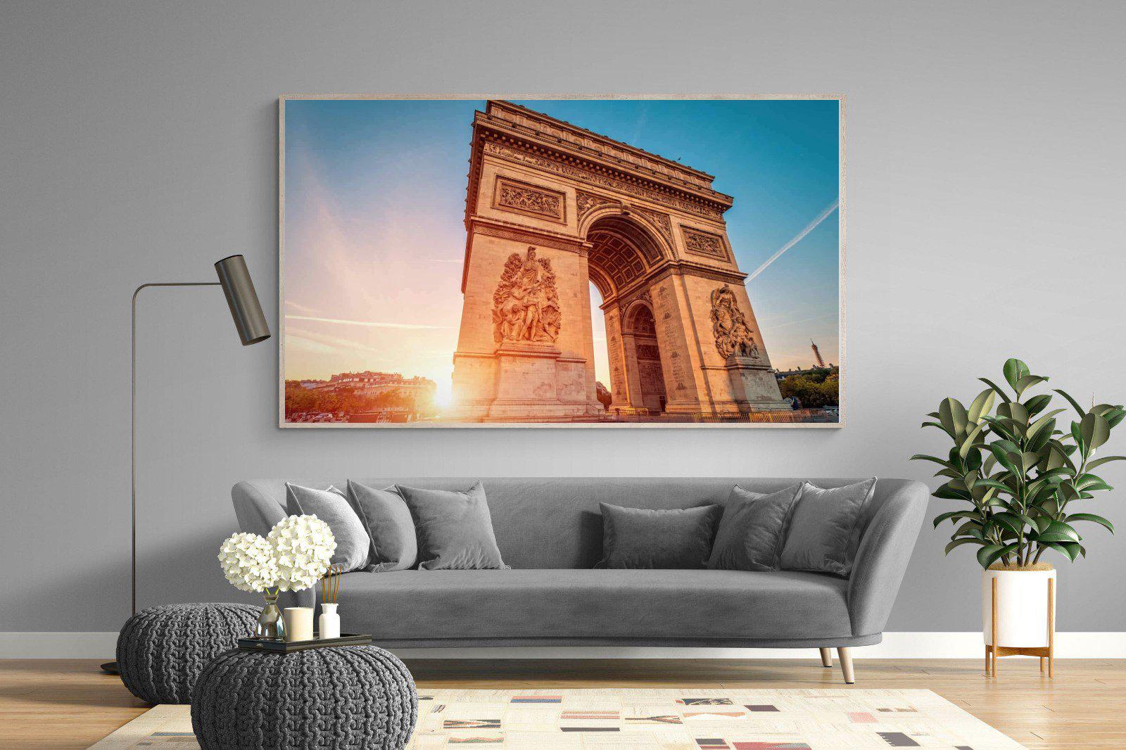 Arc de Triomphe-Wall_Art-220 x 130cm-Mounted Canvas-Wood-Pixalot