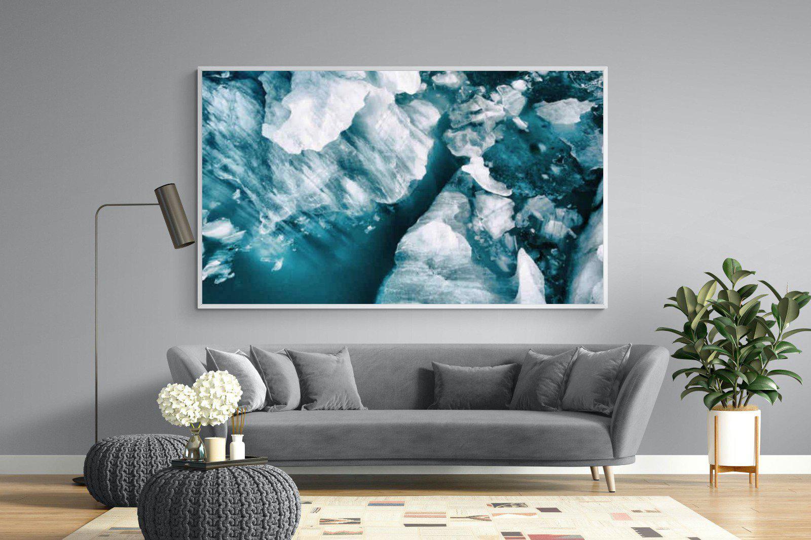 Arctic Lake-Wall_Art-220 x 130cm-Mounted Canvas-White-Pixalot
