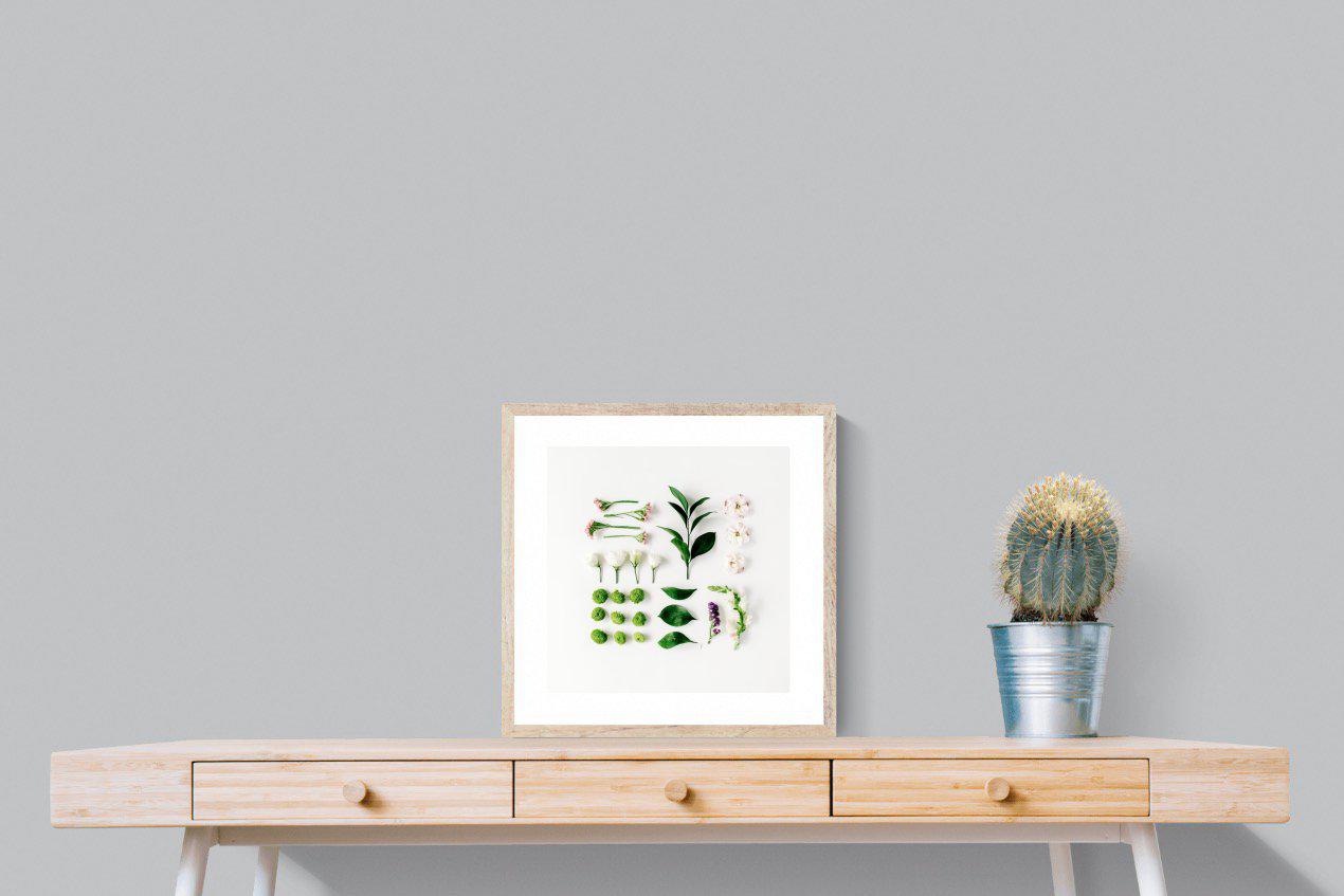 Arrangement-Wall_Art-50 x 50cm-Framed Print-Wood-Pixalot