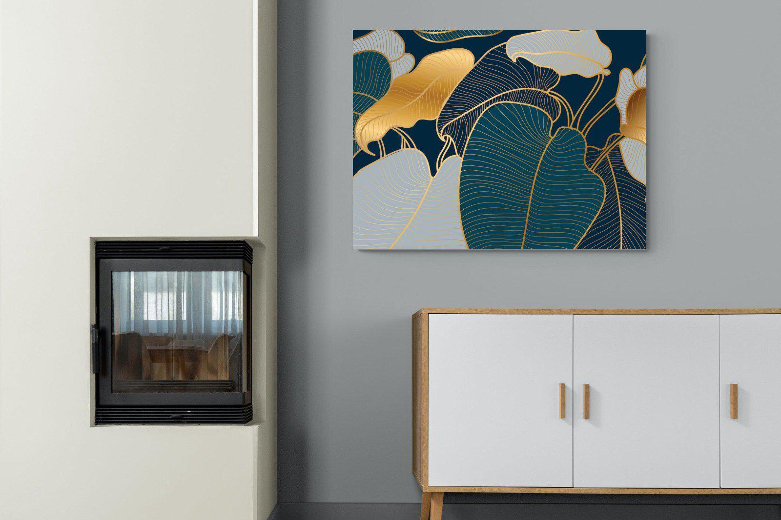 Art Deco-Wall_Art-100 x 75cm-Mounted Canvas-No Frame-Pixalot