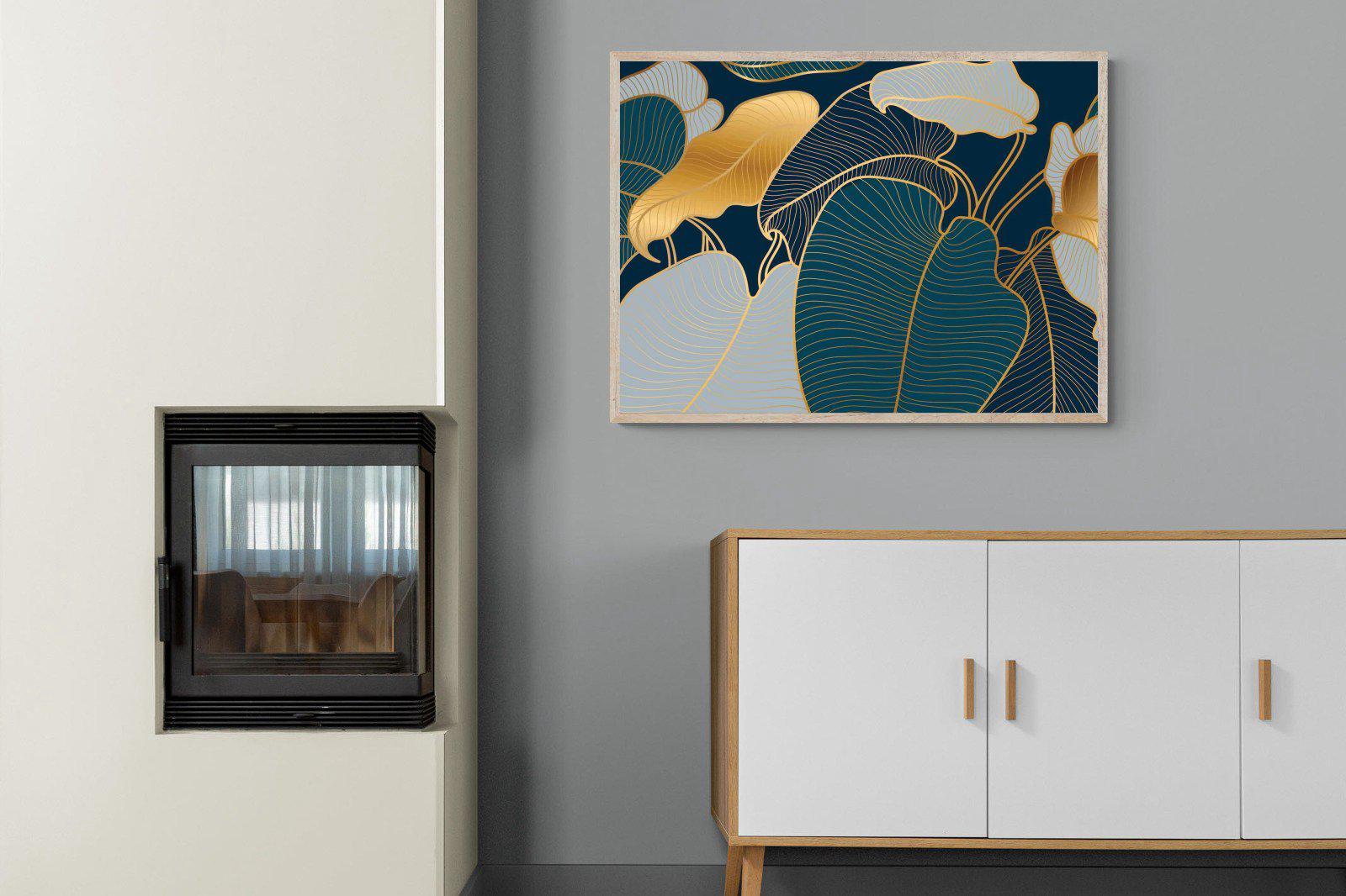 Art Deco-Wall_Art-100 x 75cm-Mounted Canvas-Wood-Pixalot