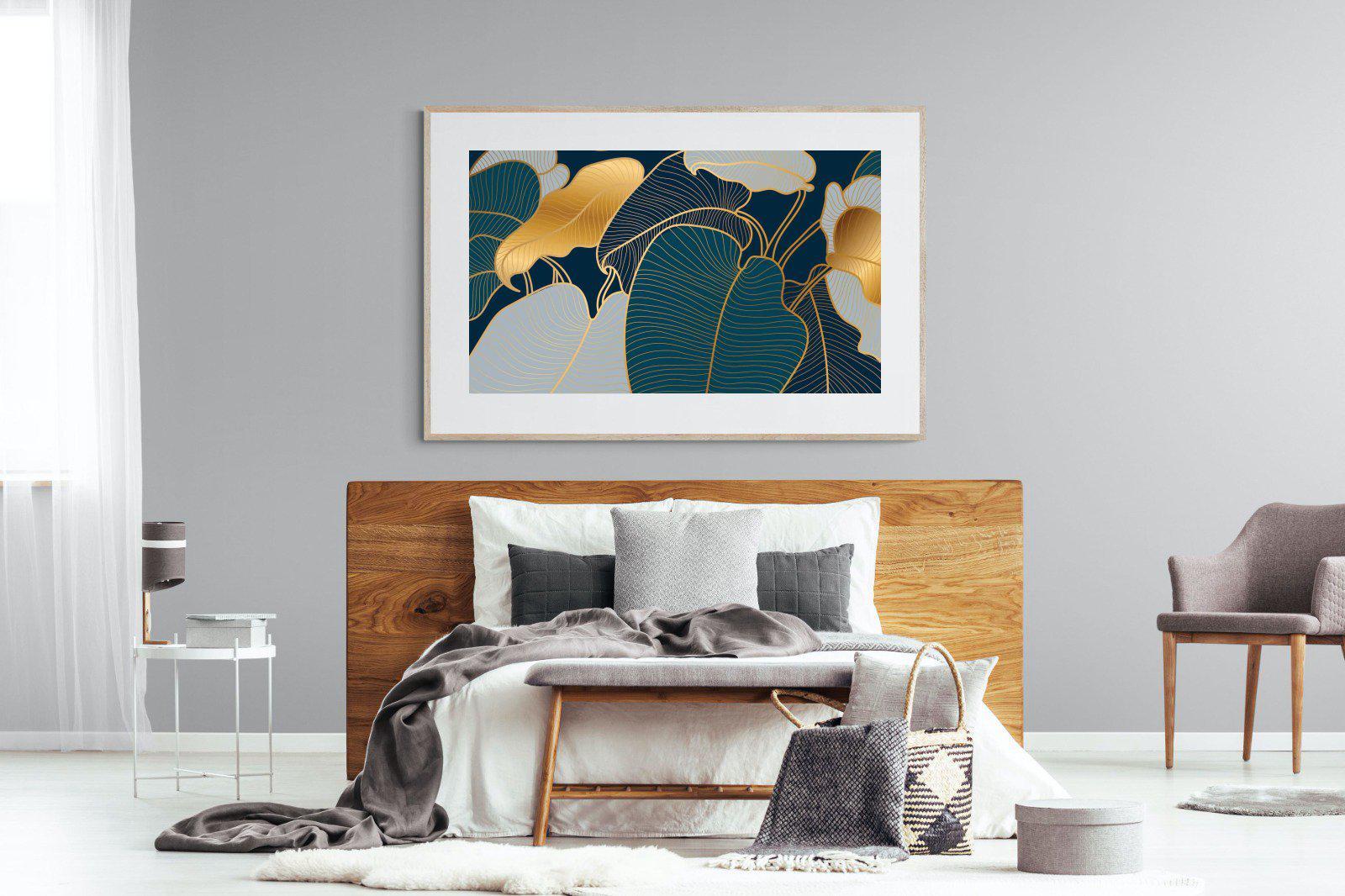 Art Deco-Wall_Art-150 x 100cm-Framed Print-Wood-Pixalot