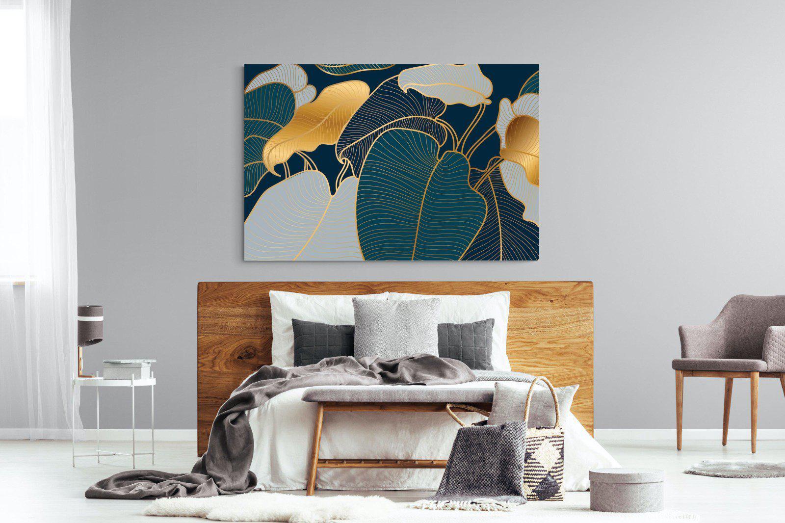 Art Deco-Wall_Art-150 x 100cm-Mounted Canvas-No Frame-Pixalot