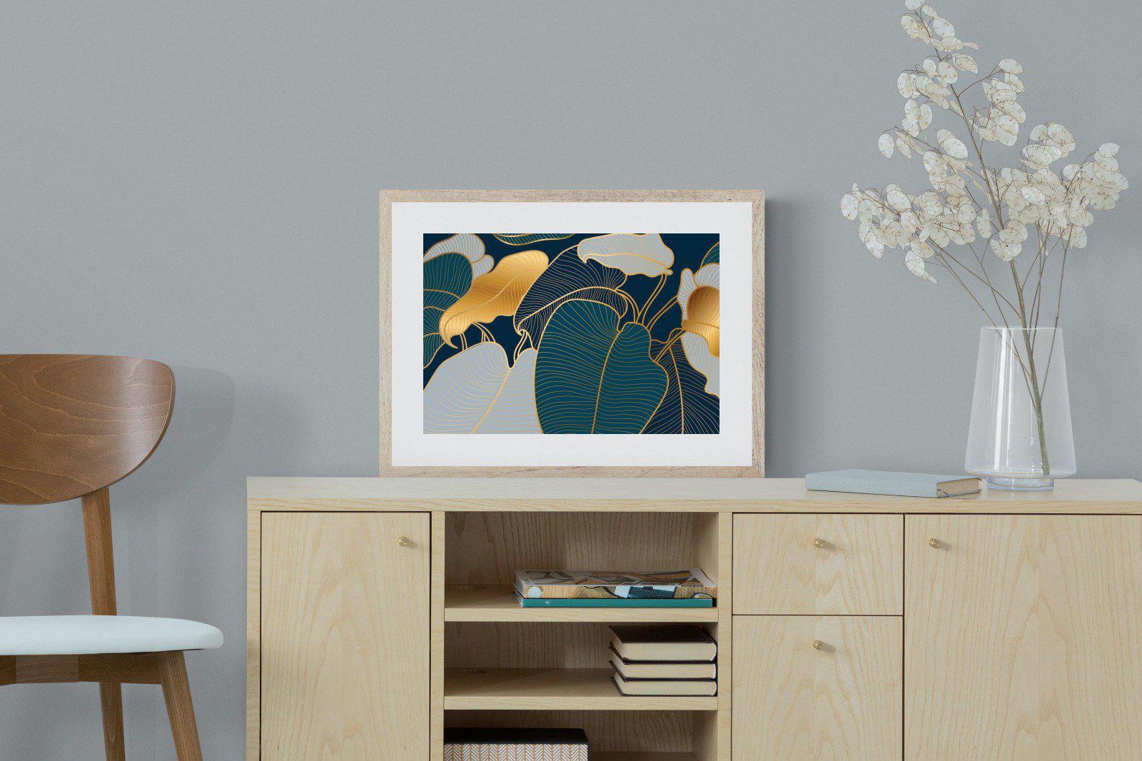 Art Deco-Wall_Art-60 x 45cm-Framed Print-Wood-Pixalot