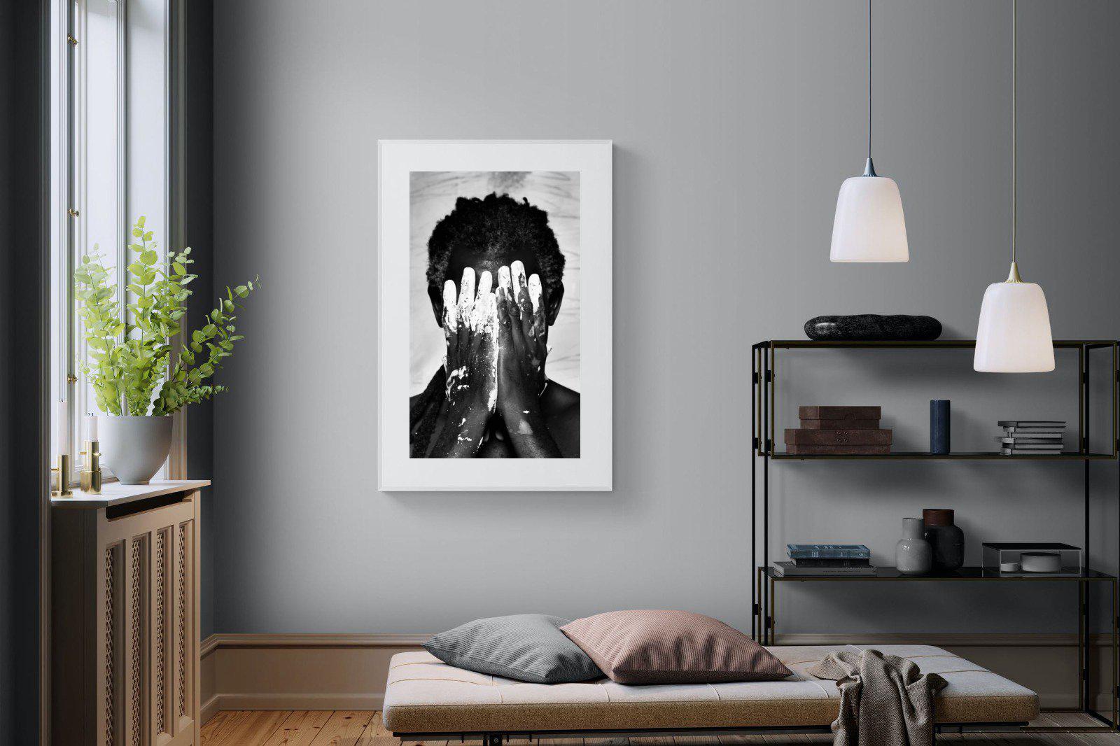 Artist-Wall_Art-100 x 150cm-Framed Print-White-Pixalot