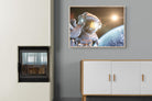 Astronaut-Wall_Art-100 x 75cm-Mounted Canvas-Wood-Pixalot