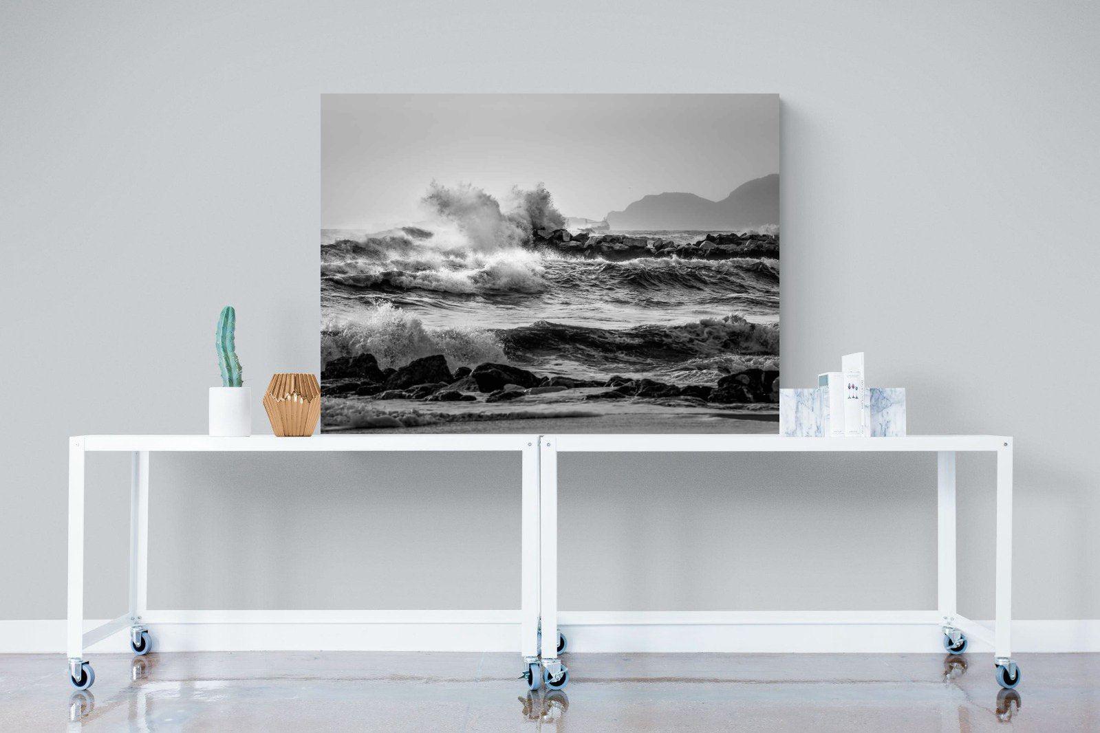 At Sea-Wall_Art-120 x 90cm-Mounted Canvas-No Frame-Pixalot