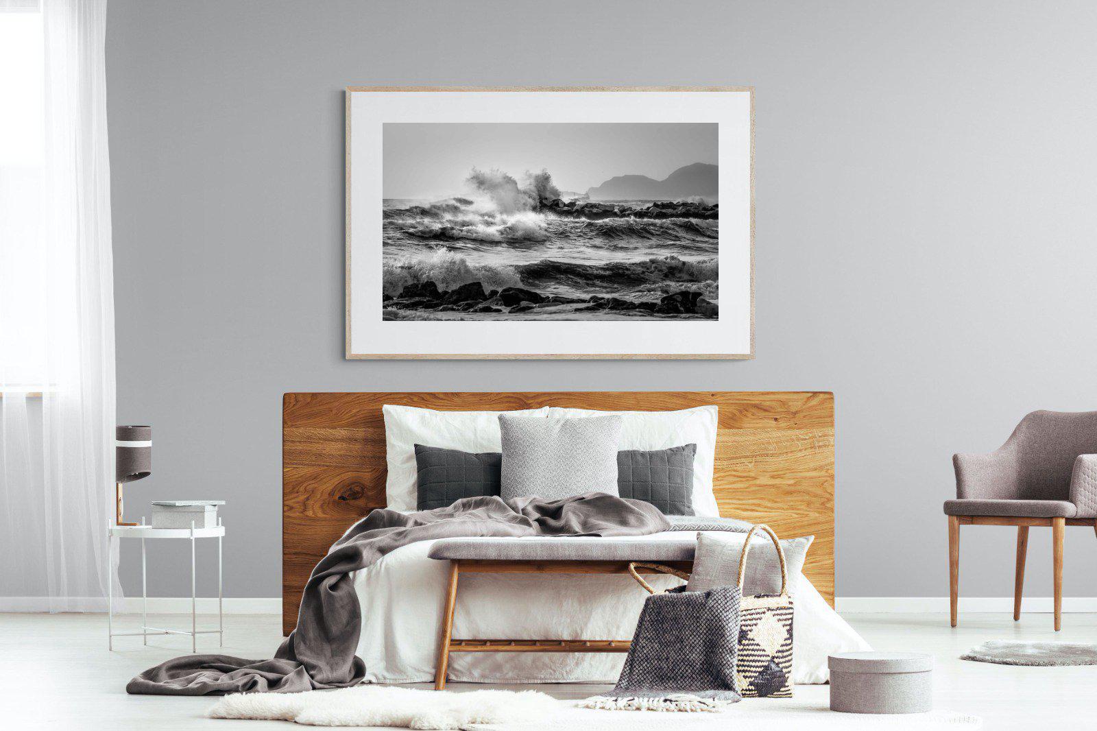 At Sea-Wall_Art-150 x 100cm-Framed Print-Wood-Pixalot