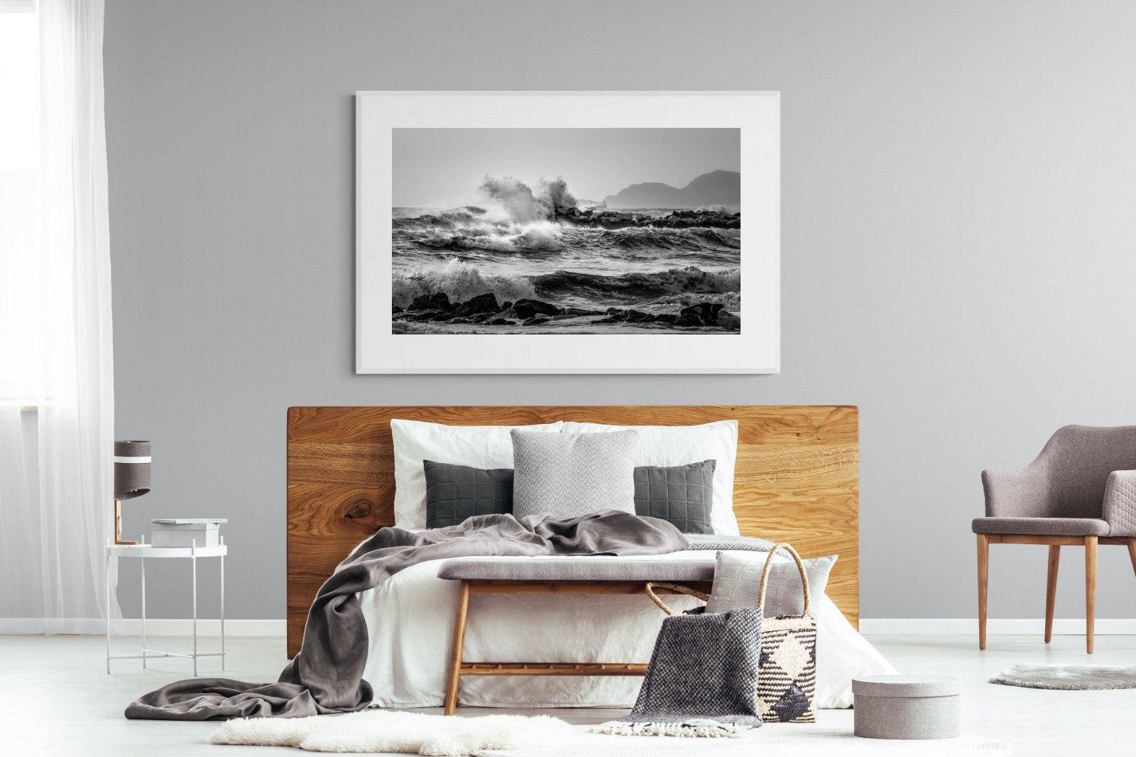 At Sea-Wall_Art-150 x 100cm-Framed Print-White-Pixalot