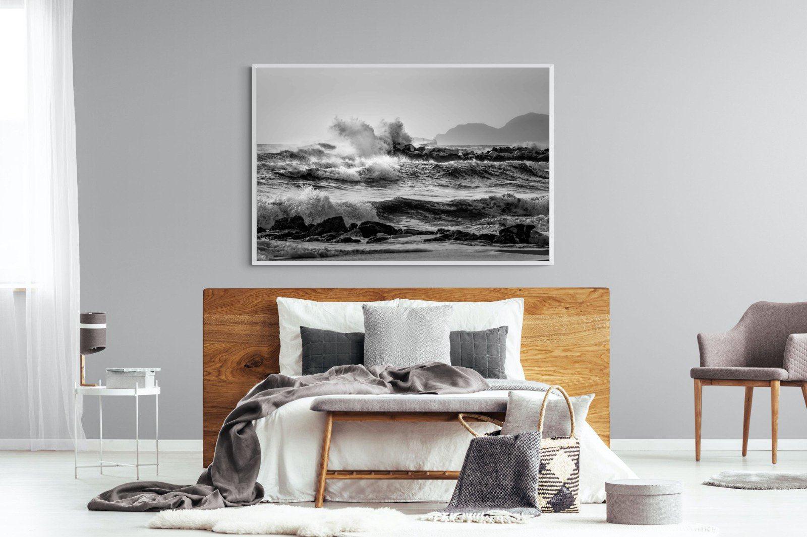At Sea-Wall_Art-150 x 100cm-Mounted Canvas-White-Pixalot