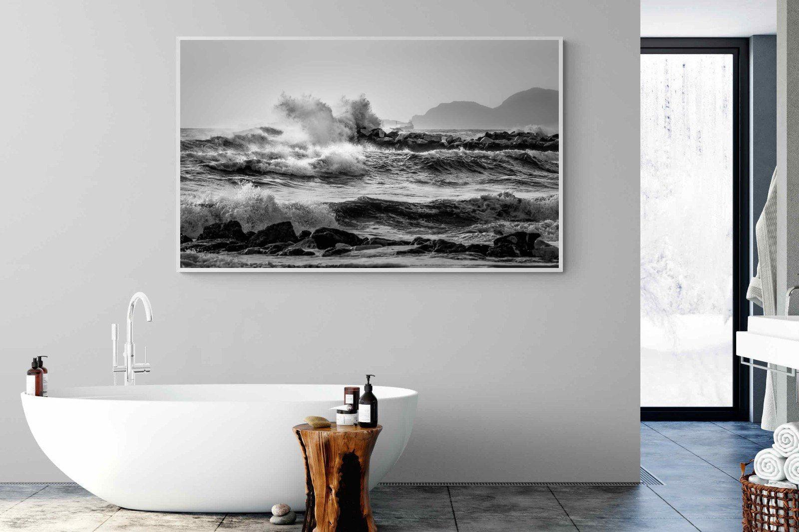 At Sea-Wall_Art-180 x 110cm-Mounted Canvas-White-Pixalot
