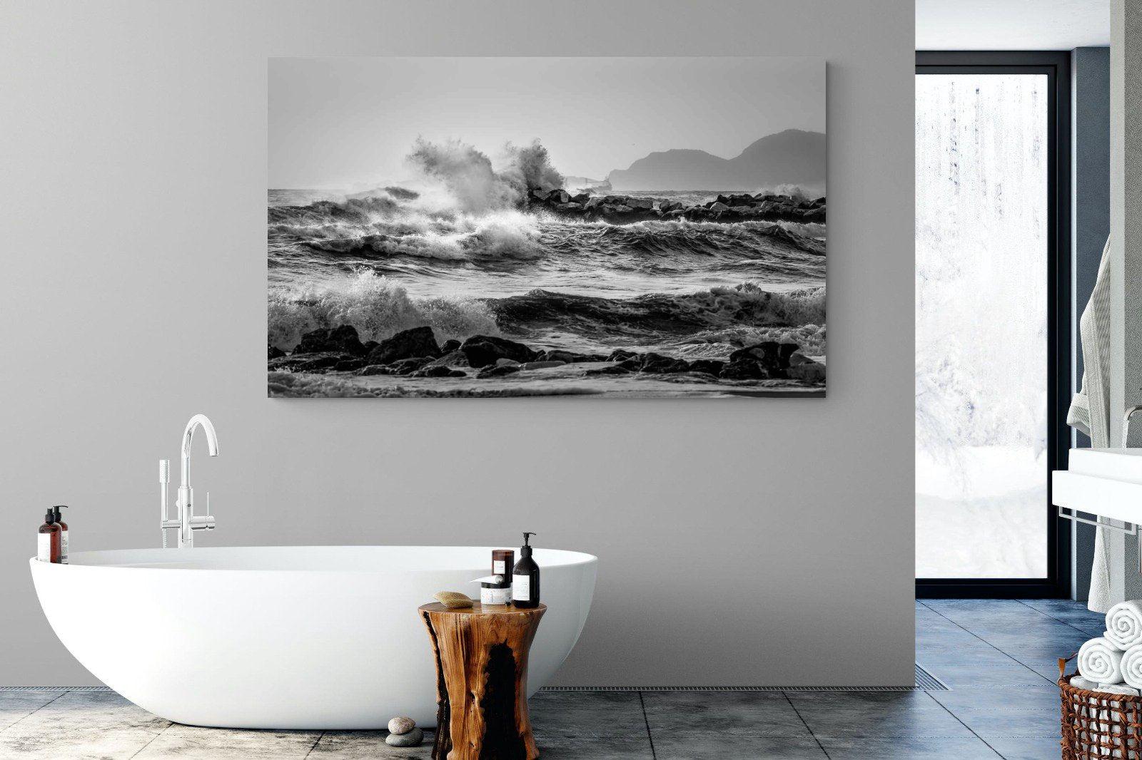 At Sea-Wall_Art-180 x 110cm-Mounted Canvas-No Frame-Pixalot