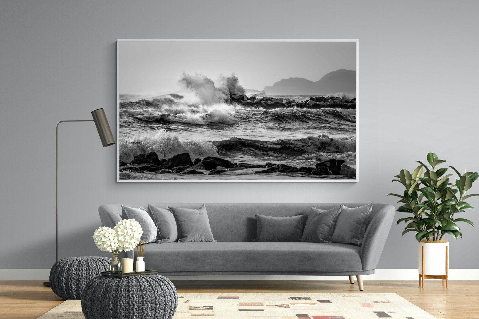 At Sea-Wall_Art-220 x 130cm-Mounted Canvas-White-Pixalot