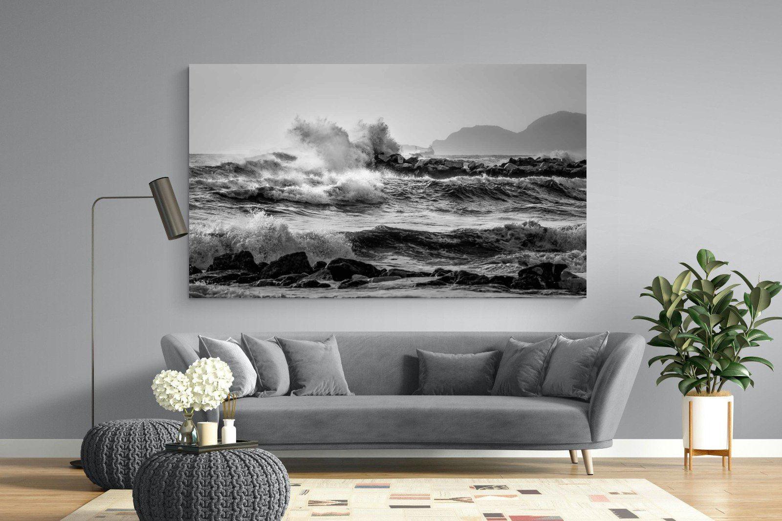 At Sea-Wall_Art-220 x 130cm-Mounted Canvas-No Frame-Pixalot